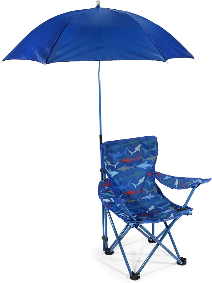 child's adirondack chair with umbrella
