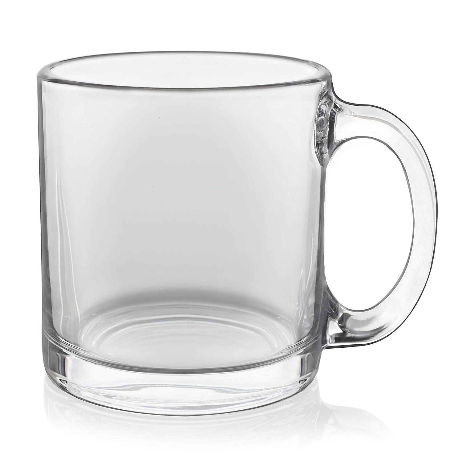Libbey 13 oz. Robusta Classic Coffee Mug in Clear, Set of 4 for sale online eBay