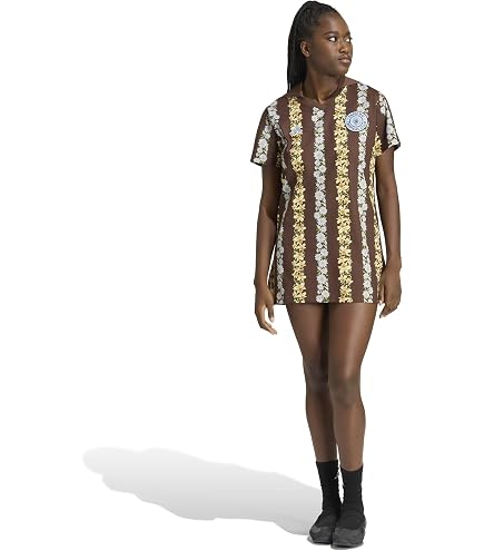 adidas Women's Farm Rio Premium Dress, Black/Cream White/Craft Green, XX-Small : Clothing, Shoes & Jewelry
