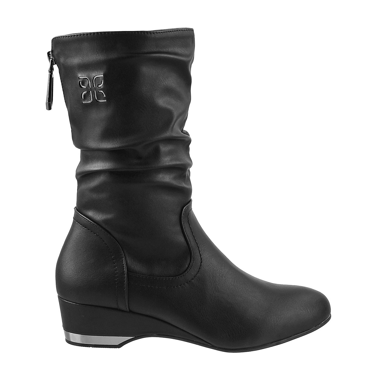 mochi women synthetic boots (31-7539)