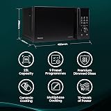 Hisense H23MOBSD1HUK 23L 800W Microwave Auto Defrost Digital Display view 3