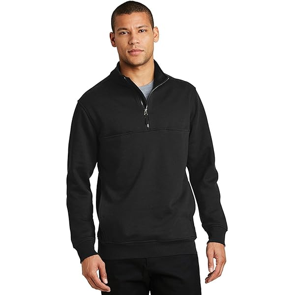 Amazon.com: CornerStone Unisex Half Zip Job Shirt | Lightweight