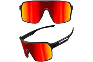 grinderPUNCH XL Baseball, Pickleball, Running, Hiking & Cycling Polarized Sport Sunglasses for Men & Women with UV Protection