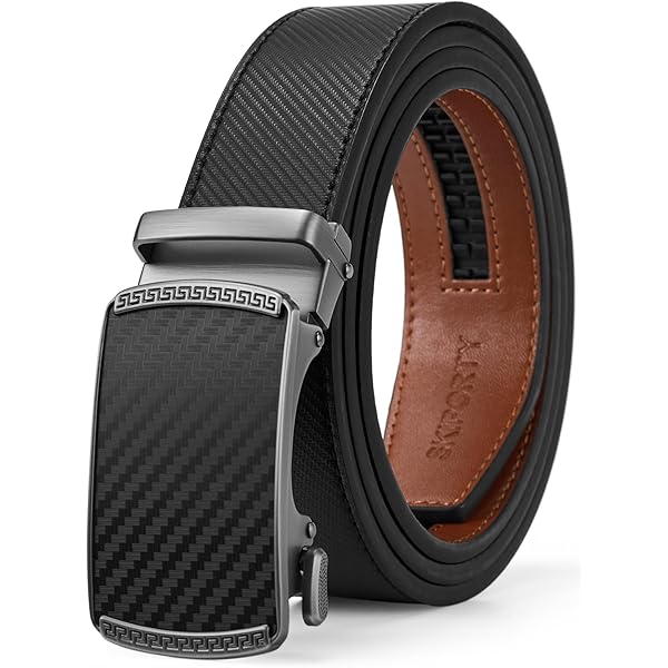BULLIANT Men's Belt,Slide Ratchet Belt Adjsutable For Men Suit