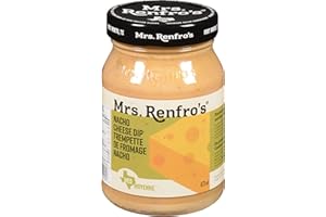 Mrs. Renfro's Nacho Cheese Dip, Nacho Cheese Sauce for Appetizers, Side-Dishes and Entrees, Gluten Free, 473 ml