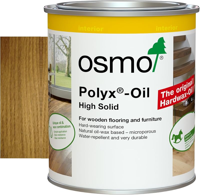 Osmo Polyx Oil 3065 Clear Semi Matt 750ml Durable Wood Finish