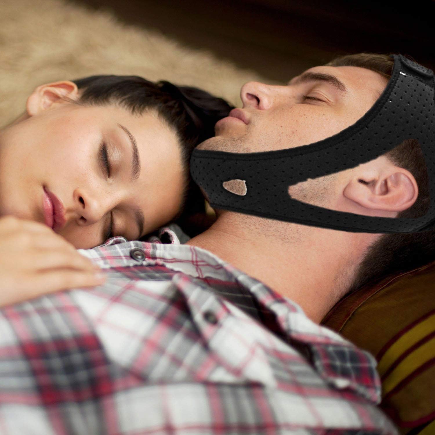 Resmed Cpap Supplies Chin Straps, Anti Snore Snoring Chin Strap Devices for Men Women Kids, Anti Snoring Snore Chin Strap Large, Anti My Snoring Snore Solution, Snore Stopper Chin Strap: Health & Personal Care