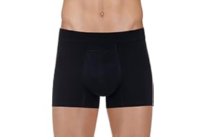 PROTECHDRY Washable & Reusable Cotton Underwear Boxer Brief with Front Absorbent Area for Urinary Incontinence
