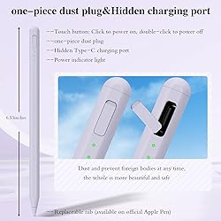 Stylus Pen for iPad10&9thGen,14Mins Faster