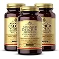 Solgar Advanced Calcium Complex - 120 Tablets, Pack of 3 - with Zinc, Boron, Vitamins D3 & K2 - Non-GMO, Gluten Free, Dairy Free - 90 Total Servings