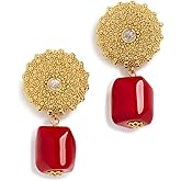 Maison Irem Women's Solea Earrings, Red, One Size