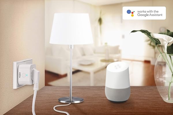ednet Pack de 2 enchufes WiFi con aplicacin y Control por Voz para Amazon AlexaGoogle Home Enchufe con proteccin de Contacto WiFi Color Blanco