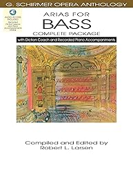 Arias for Bass - Complete Package: with Diction