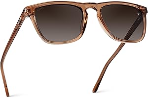 WearMe Pro - Polarized Lens Square Modern Sunglasses for Men