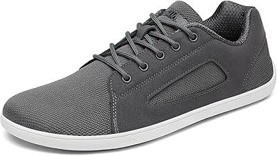 SAGUARO Unisex Knit Barfußschuhe DuckStride Luck Ⅰ- Weich Bequem Minimalistische Barfußschuhe mit Weit Zehenbox, Gr.36-46