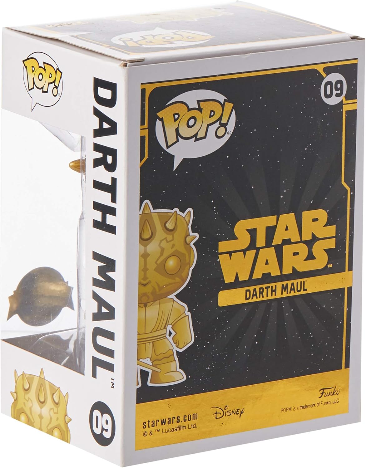 funko pop darth maul gold