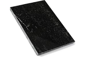 Koville Brazilian Natural Marble Cutting Board for Kitchen, 12x8inch Hand Crafted Marble Slab for Cheese, Charcuterie, Pastry Board - Wedding Gift, House Warming Gift