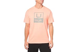 HUK Men's Short Sleeve Performance Tee, Fishing T-Shirt