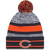 New Era Unisex-Adult NFL Official Sport Knit Classic Cuffed Knit Pom Beanie Hat
