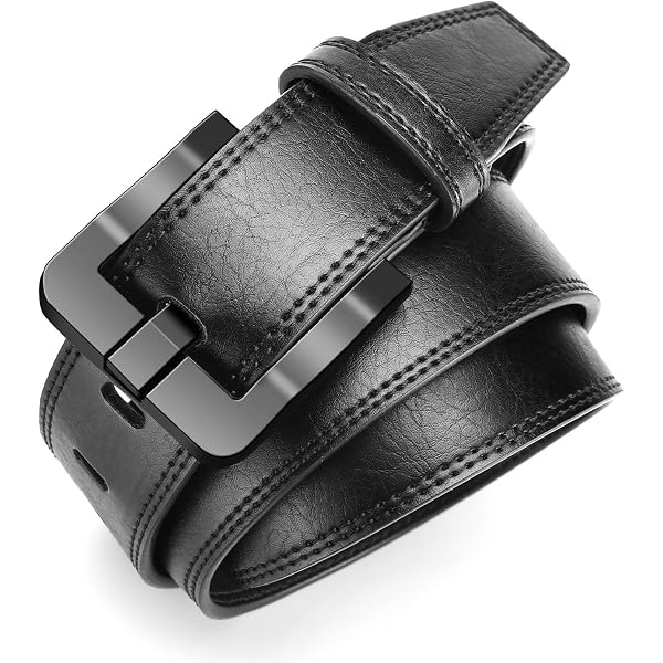 BeepFree® Black Italian Leather Belt - 100% Metal Free, Airport Friendly, Hypoallergenic 3 thumbnail image