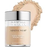 Physicians Formula Mineral Wear Talc-Free Loose Powder Translucent Light, Dermatologist Tested, Clinically Tested
