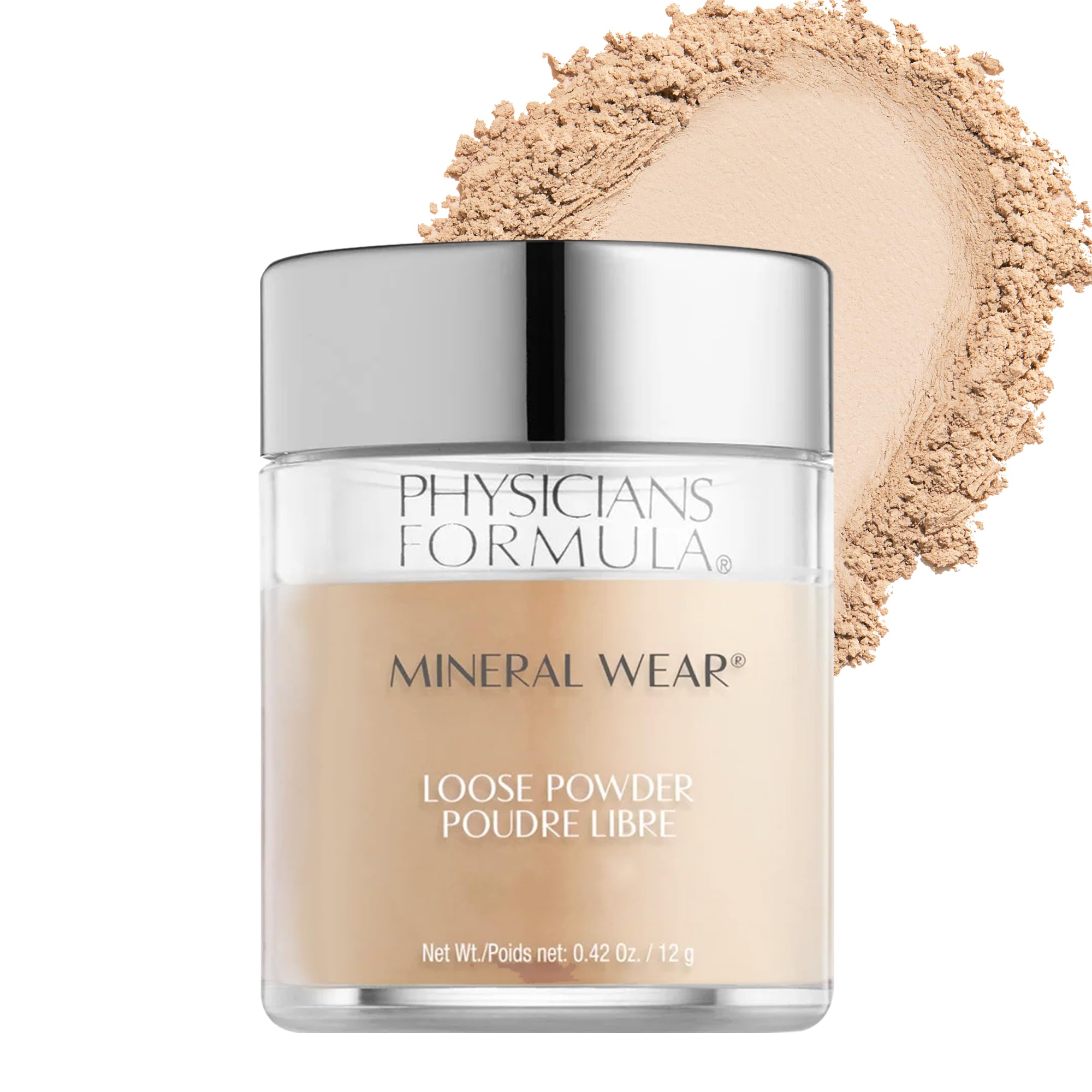 Photo 1 of Physicians Formula Mineral Wear Talc-Free Loose Powder Translucent Light, Dermatologist Tested, Clinically Tested