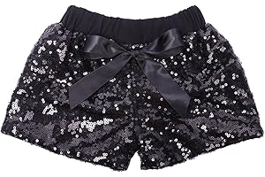 Cilucu Baby Girls Shorts Toddler Sequin Shorts Sparkles on Both Sides