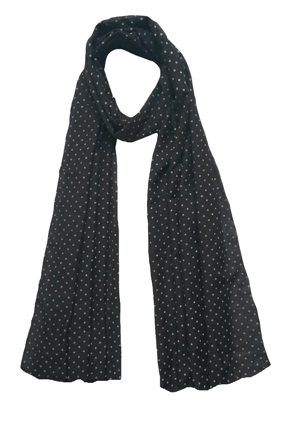 fusfus women's poly cotton printed stoles (multicolour) - pack of 10