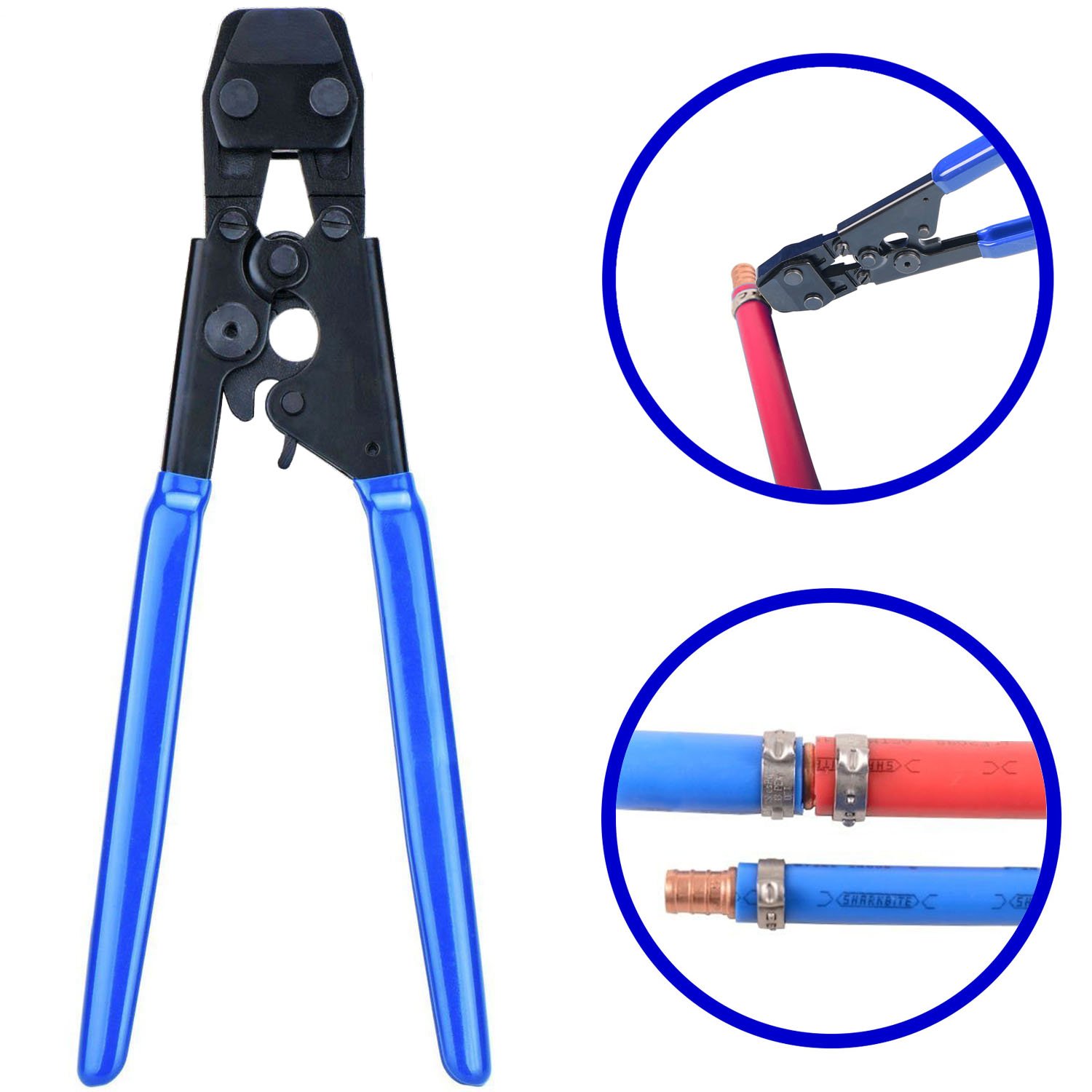 Jinwen 120037 Pex Cinch Clamp Fastening Tool From 3/8" To 1",Pex Cinch