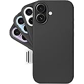 LONLI Classic | Gold-Rated Leather - European Genuine Vele Leather Case for iPhone 17 - [Built-in Camera Control and Compatible with Magsafe] - Black