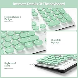 iTastatur Typewriter Keyboard 104-key Punk Gaming