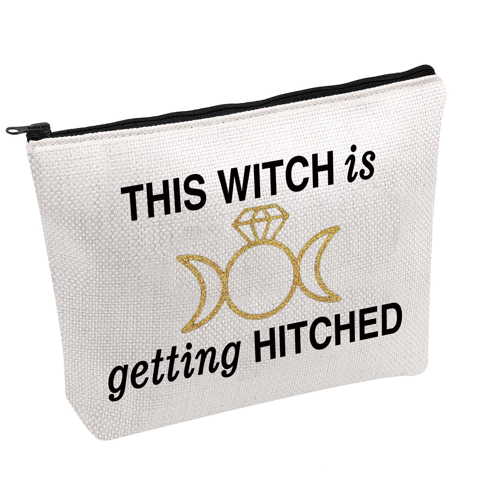 This Witch is Getting Hitched Storage Bag Wedding Shower Gift Bride to Be Bachelorette Party Gift (Getting Hitched B)
