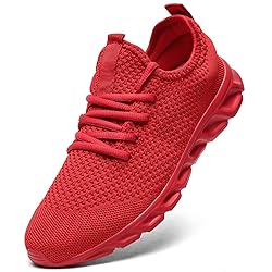 Men's Running Shoes Slip On Walking Comfortable
