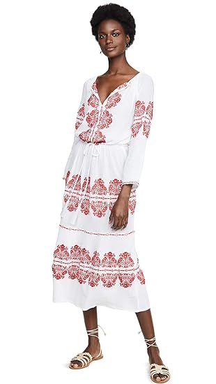 melissa odabash red dress