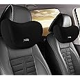 XIOQINE 2Pcs Car Neck Pillow, Ultra Comfortable Neck Pillow for Driving, Soft Car Headrest Pillow Like Clouds, Make Your Driving More Comfortable, Suitable for Driving, Traveling
