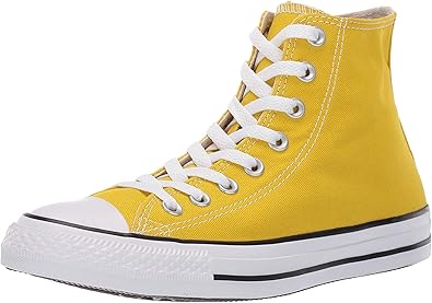 mustard yellow converse high tops