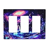 Blacklight Planet Nebula Waterfall Galaxy Starry