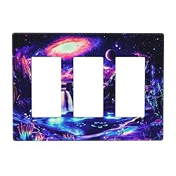 Blacklight Planet Nebula Waterfall Galaxy Starry