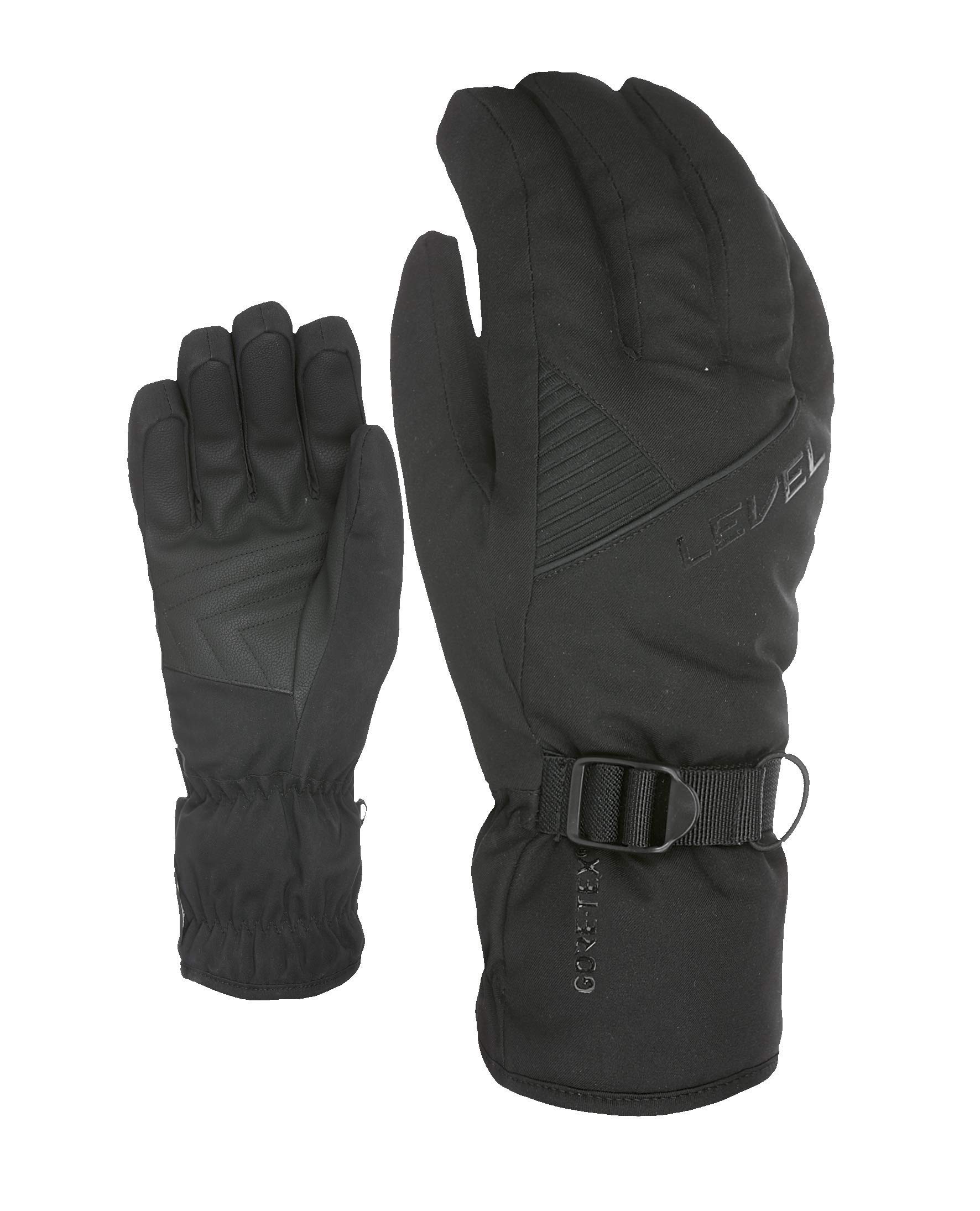 Level Men's Trouper Gore-Tex Gloves, Black, 9.5