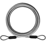 VIVBOO 1/8inch Stainless Steel Security Cable