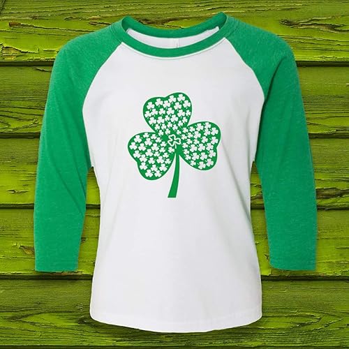 St patrick's day baseball tee Clearance
