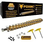 FOXBC OEM 13 Inch Spiral Helical Cutterhead for DeWalt DW735 DW735X Planer