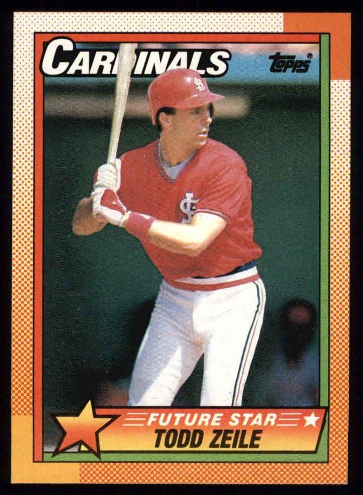 Amazon Com 1990 Topps 162 Todd Zeile St Louis Cardinals
