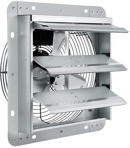 thumbnail image 2 of Simple Deluxe 12 Inch Exhaust Fan With Speed Controller - 1800 CFM Ventilation Fan For Windows & Walls 2 of 6