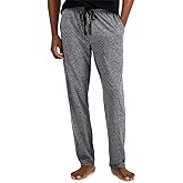 Hanes Men’s X-Temp Jersey Cotton Sleep Pajama Lounge Pants with Pockets, Pj Bottoms, Extended Sizes