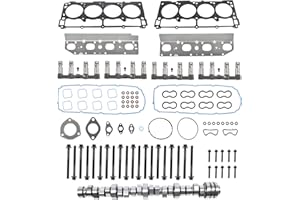 SUSUCAR 5.7 Hemi Cam MDS Lifter Kit with Head Gasket Bolts Camshaft Replacement for 2009-2019 Dodge Ram 1500 Durango 5.7L V8 53022263AF 53021726AD