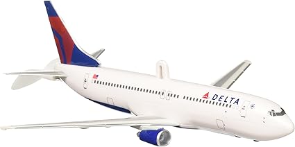 Amazon Com Daron Delta Flying Airplane Toys Games