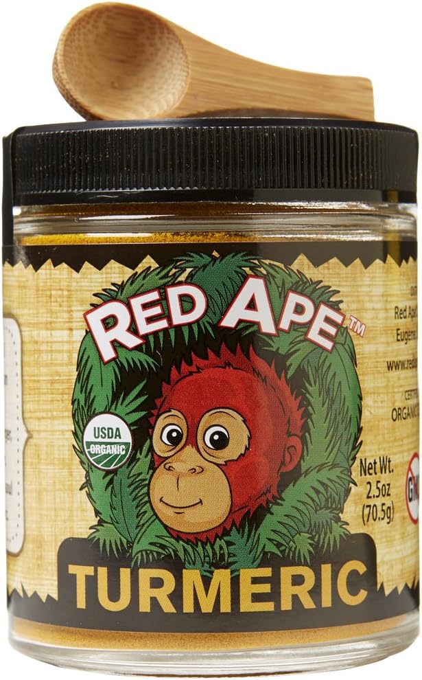 Red Ape Organic Ground Turmeric, 2.5 Oz