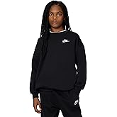 Nike Girls' Sportswear Club Fleece Oversized Sweatshirt