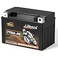 12 Volt Lithium Motorcycle Battery Powersport Battery LiFePO4 Engine Start Battery 12V 5AH 320CCA with BMS UTV, Jet Ski, 4 Wheeler, Quad, Riding Lawn Mower, Tractor, Scooter, PWC,YTX9A-BS